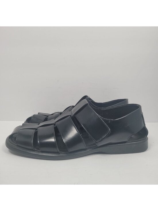 To Boot New York Adam Derrick Men\'s Black Leather Fisherman Sandals US Size 8 main image 7